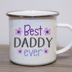 Best Daddy Ever Enamel Mug